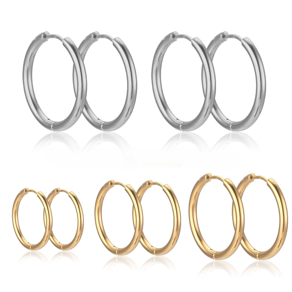 Jewelry Making Knots - 8–20 mm mehrere Durchmesser, Größen, goldfarben,