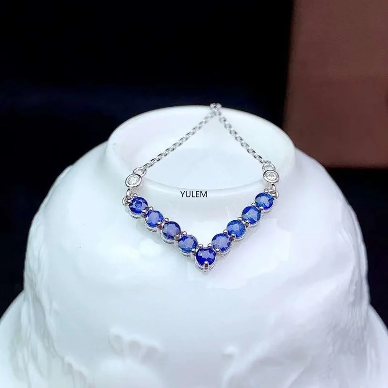 Jewelry Making University - YULEM Natürlicher AAAA-Saphir, 3 mm, magischer