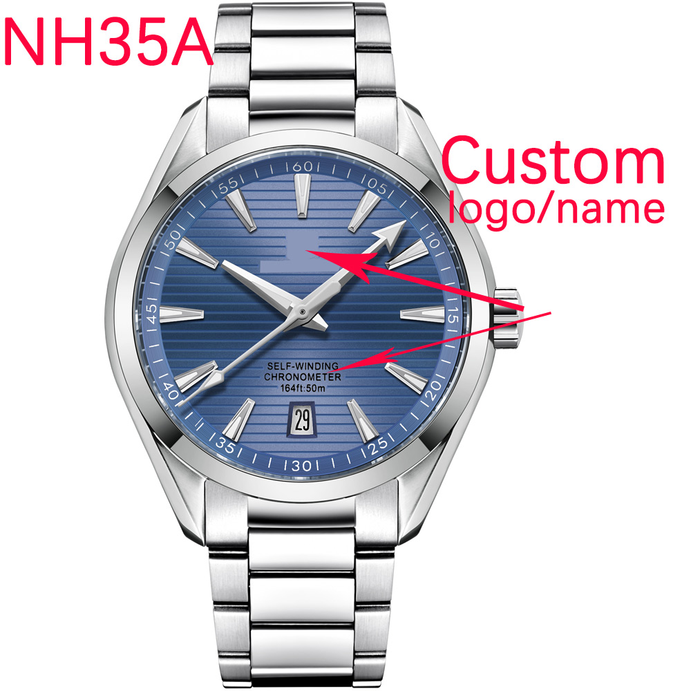 Making Custom Jewelry - Luxus NH35 Movt Individuelles Logo 41mm
