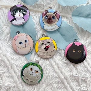 10 Stück Cartoon-Tier-Katzen-E – Jewelry Making Earrings Bewertung und Preis