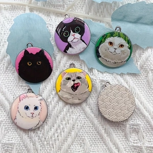 10 Stück Cartoon-Tier-Katzen-E – Jewelry Making Earrings Bewertung und Preis