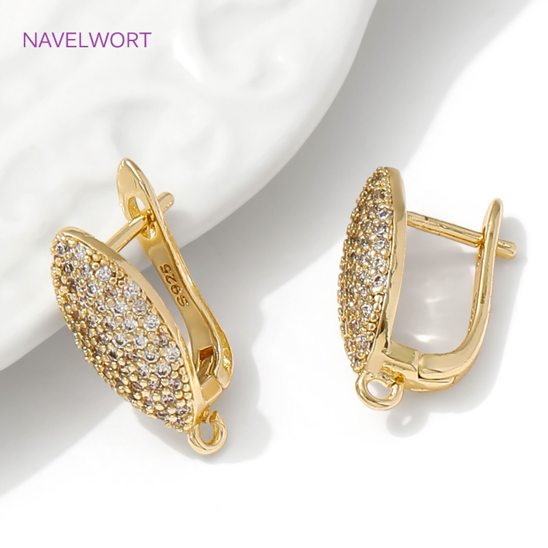 Ohrhaken aus 18 Karat vergolde – Jewelry Making Pieces Bewertung und Preis