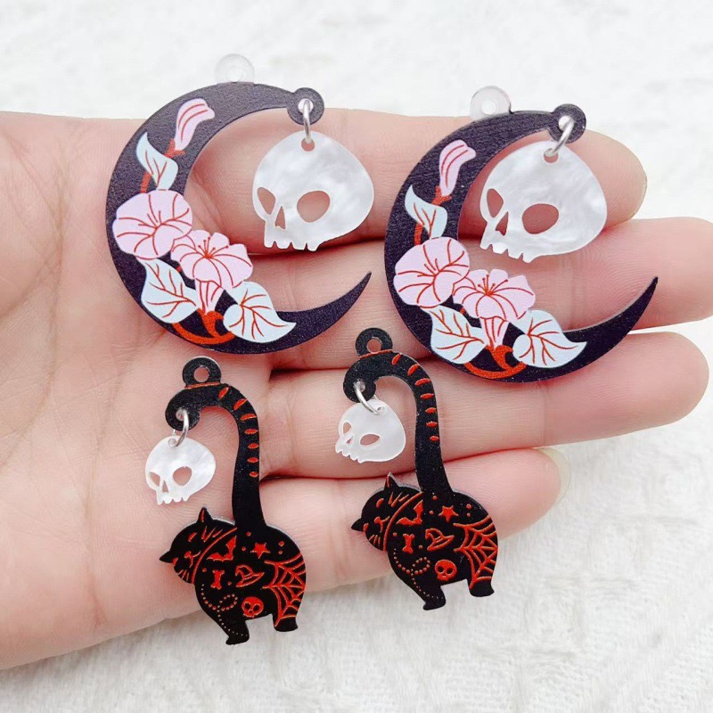 10 Stück Halloween-Schmuck aus – Jewelry Making Earrings Bewertung und Preis