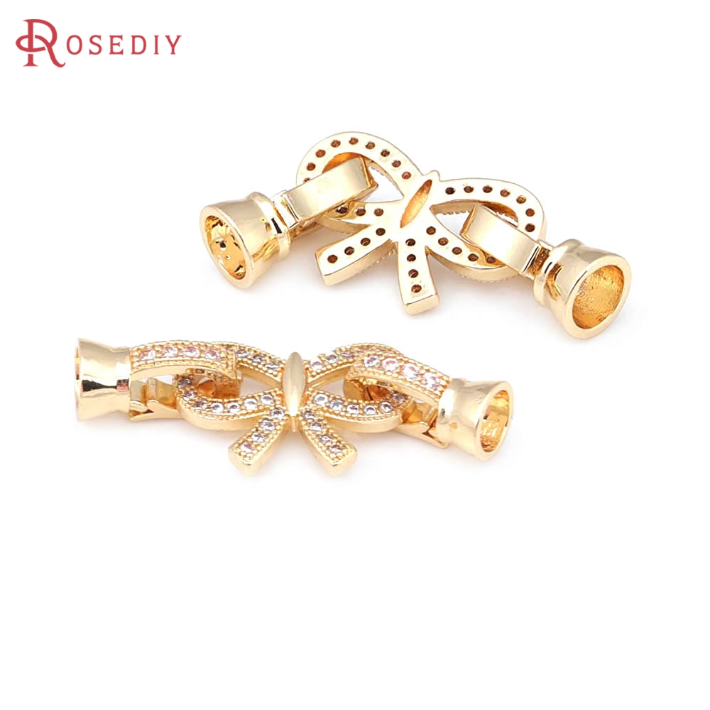 18K Goldfarbene Unendlichkeits – Jewelry Making Knots For Clasps Bewertung und Preis