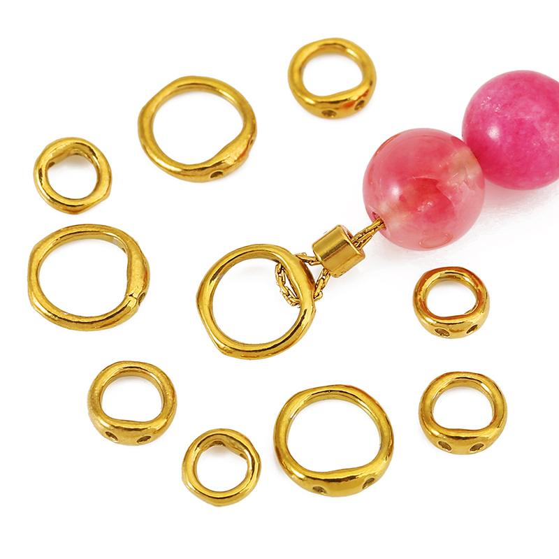 30 Stück 5/6/8mm Edelstahl-Per – Jewelry Making Pieces Bewertung und Preis