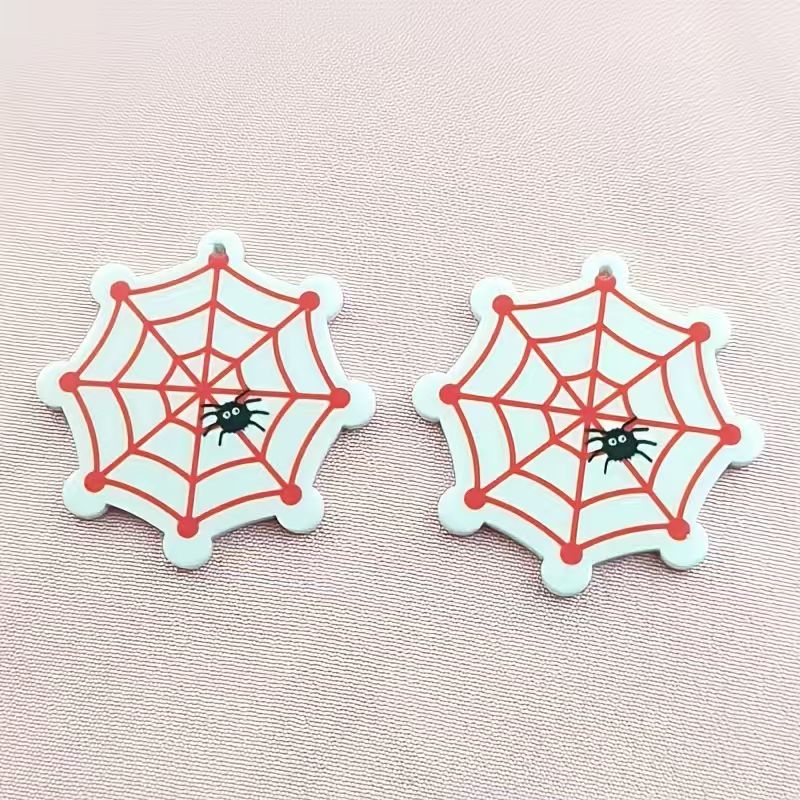 10 Stück Acryl-Halloween-Spinn – Jewelry Making Earrings Bewertung und Preis