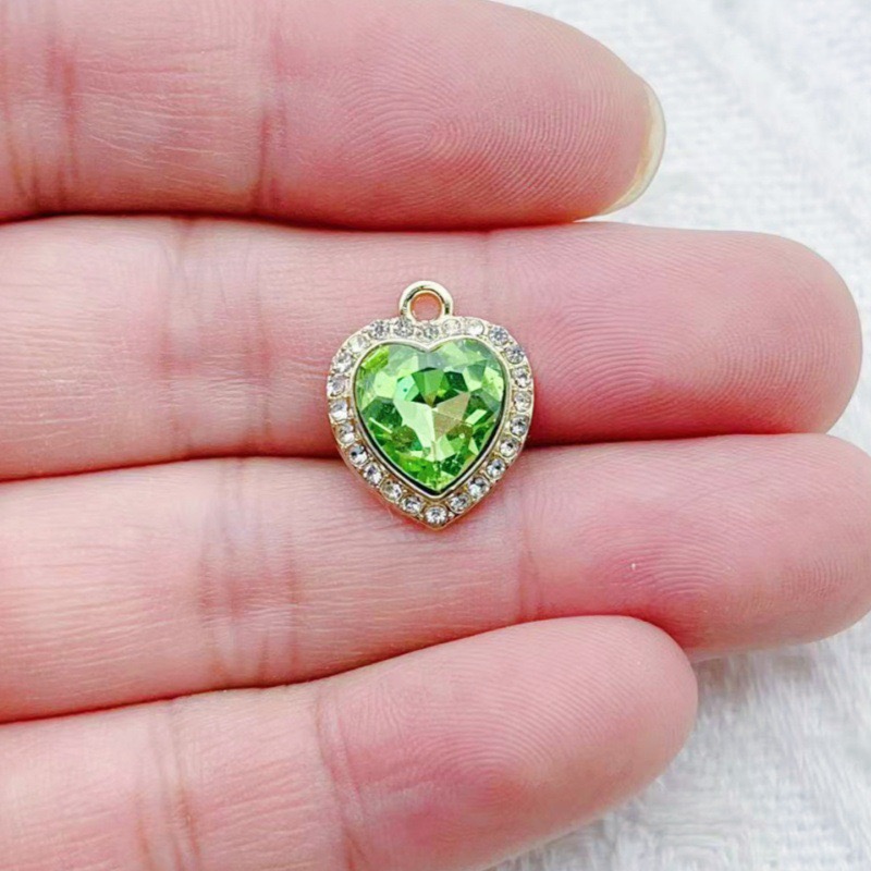 10 Stück herzförmige, mit bunt – Jewelry Making Earrings Bewertung und Preis