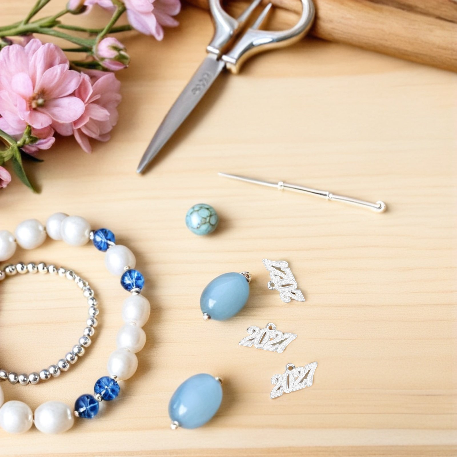 50 Stück 2027 Abschlusskappe Q – Jewelry Making Classes Bewertung und Preis