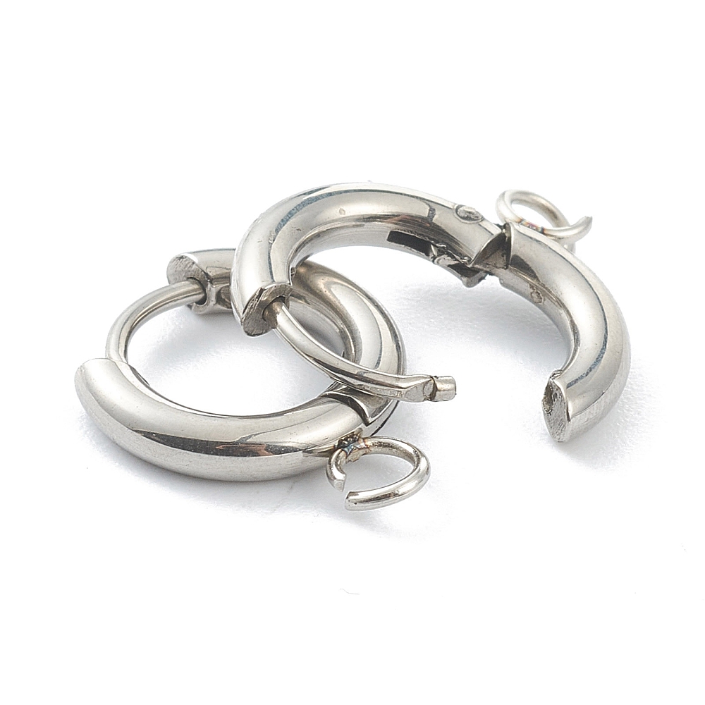 10 Stück 201 Edelstahl Huggie- – Jewelry Making Knots Bewertung und Preis
