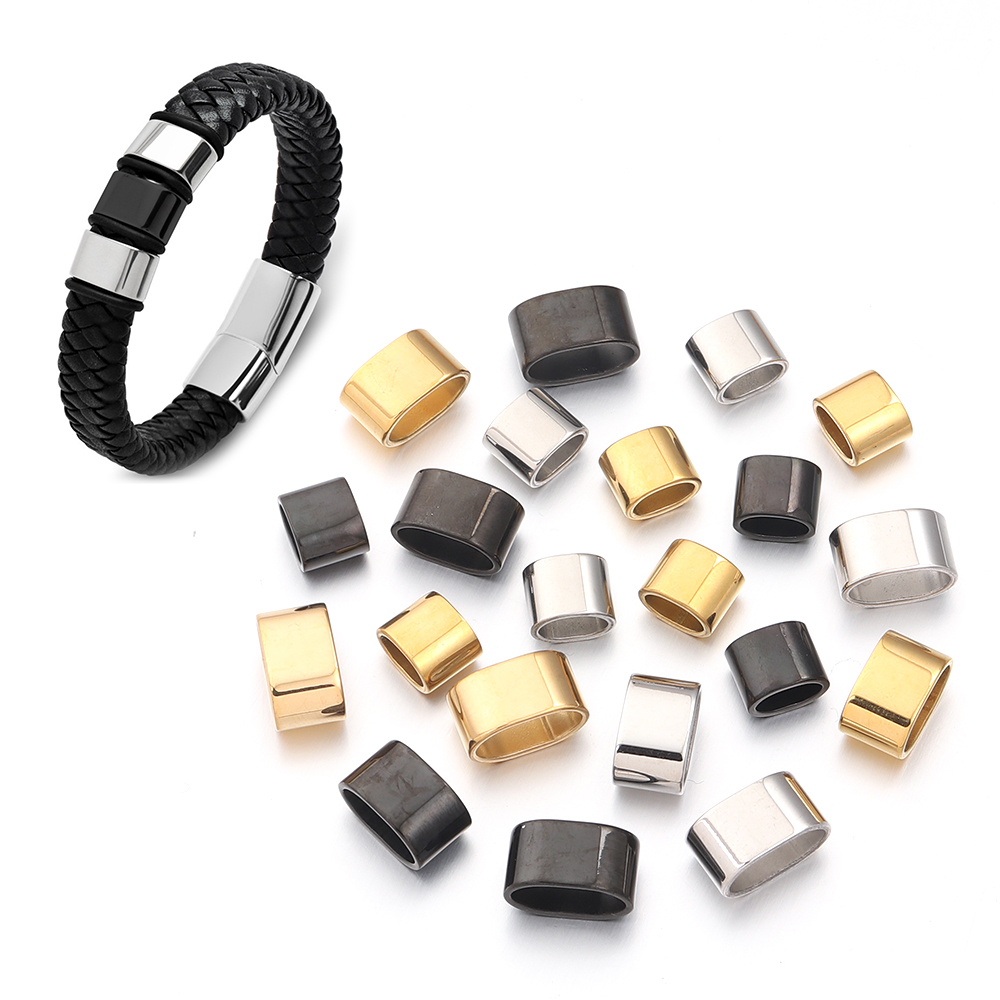 6 Stück flache Edelstahl-Rohr- – Jewelry Making Pieces Bewertung und Preis