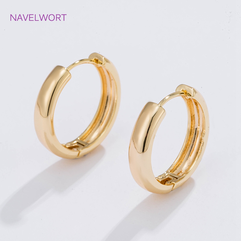 6 Größen vergoldete Kreisohrri – Jewelry Making Pieces Bewertung und Preis
