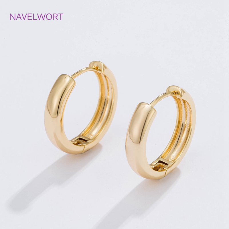 6 Größen vergoldete Kreisohrri – Jewelry Making Pieces Bewertung und Preis