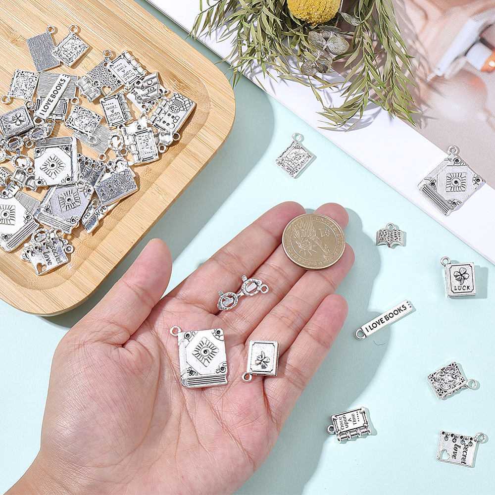 60 Stück Buch-Themen-Armbandan – Jewelry Making Classes Bewertung und Preis