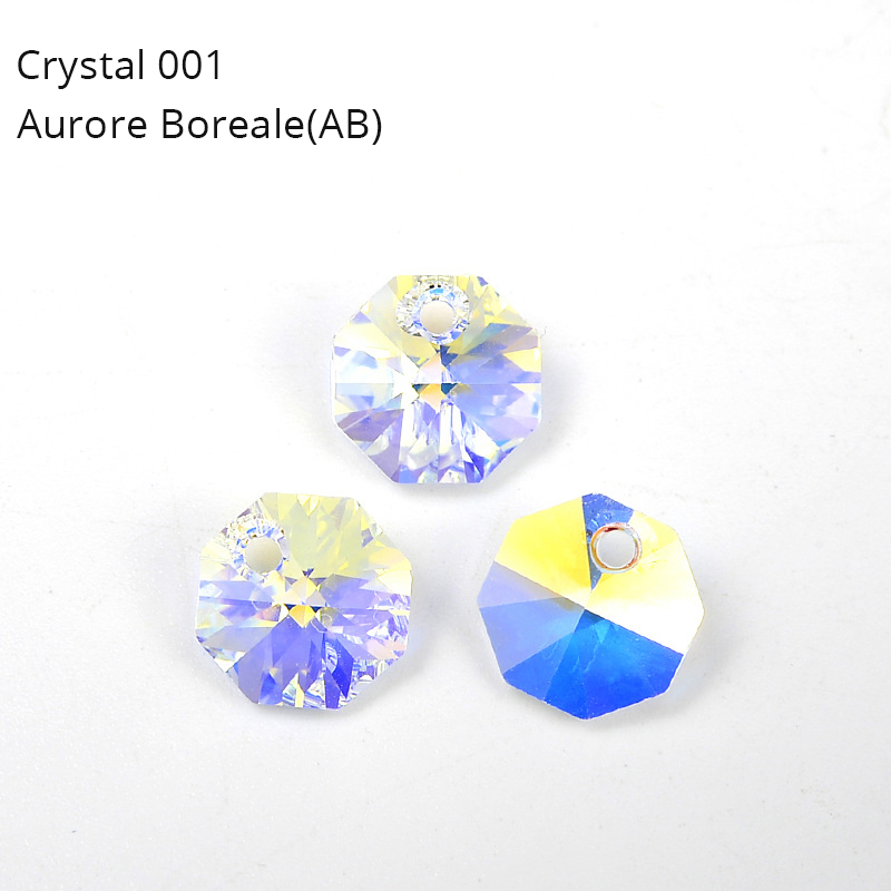6401 achteckige Anhängerkrista – Jewelry Making At Home Bewertung und Preis
