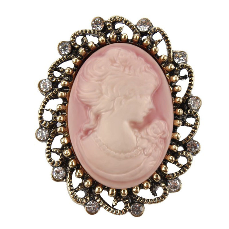 Vintage Königin Cameo Schönhei – Head Pin Assorted Bewertung und Preis
