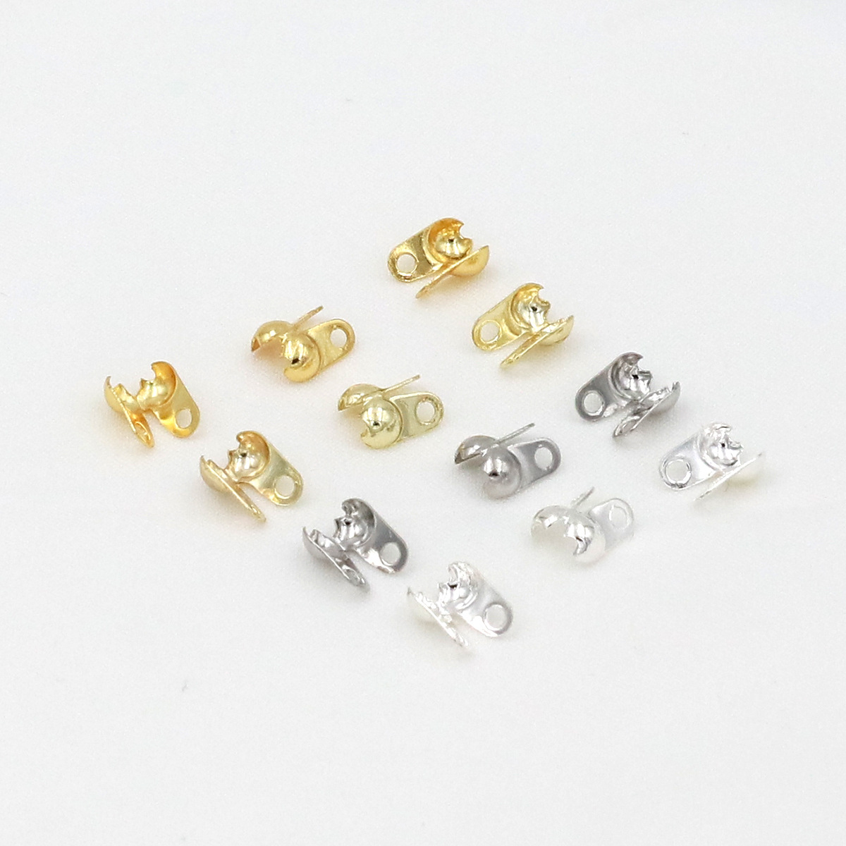 18K vergoldete Kalotten-Perlen – Jewelry Making Knots Bewertung und Preis