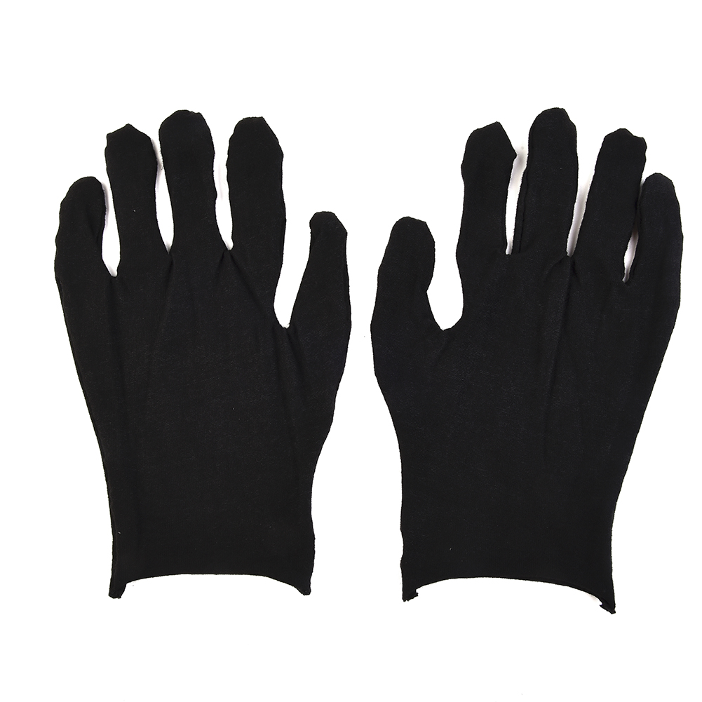 12 Paar schwarze Baumwollhands – Jewelry Making Gloves Bewertung und Preis
