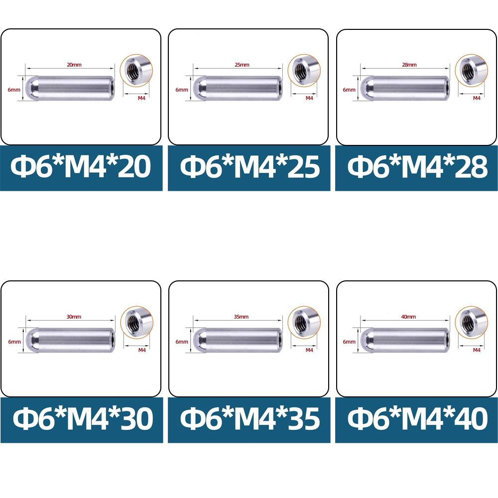 30/60 Stück 304 SUS Zylinderst – Head Pin Assorted Bewertung und Preis