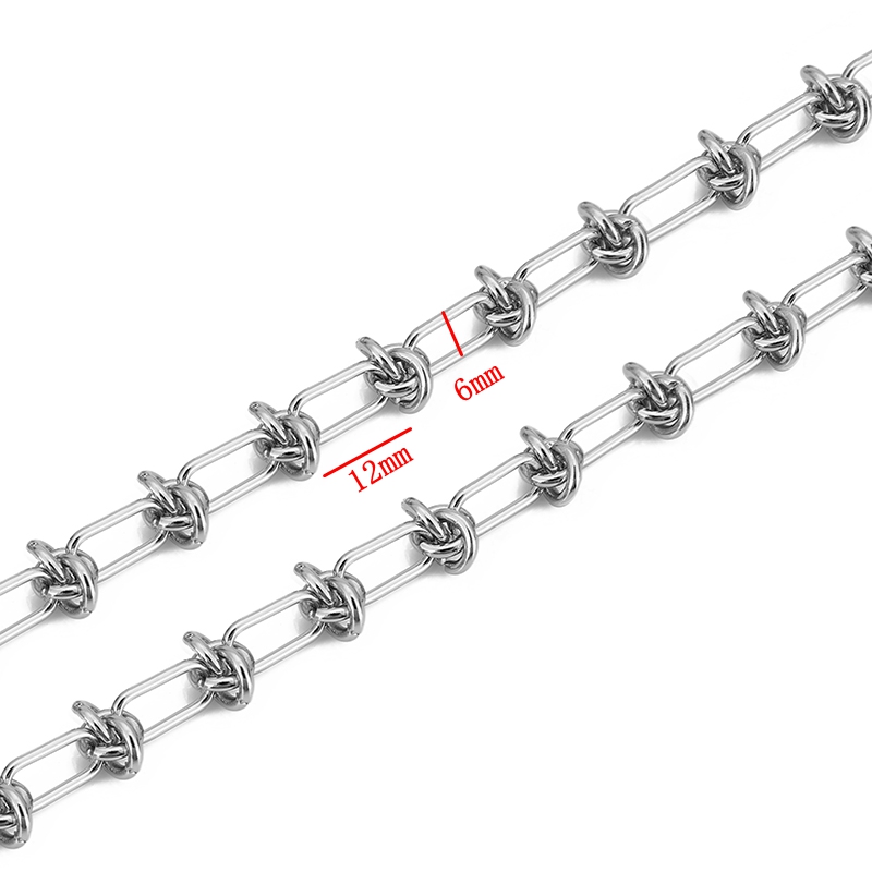 1 Meter große Edelstahl-Krawat – Jewelry Making Knots Bewertung und Preis