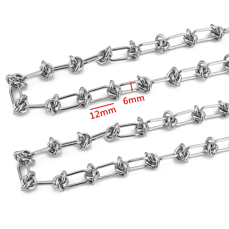 1 Meter große Edelstahl-Krawat – Jewelry Making Knots Bewertung und Preis