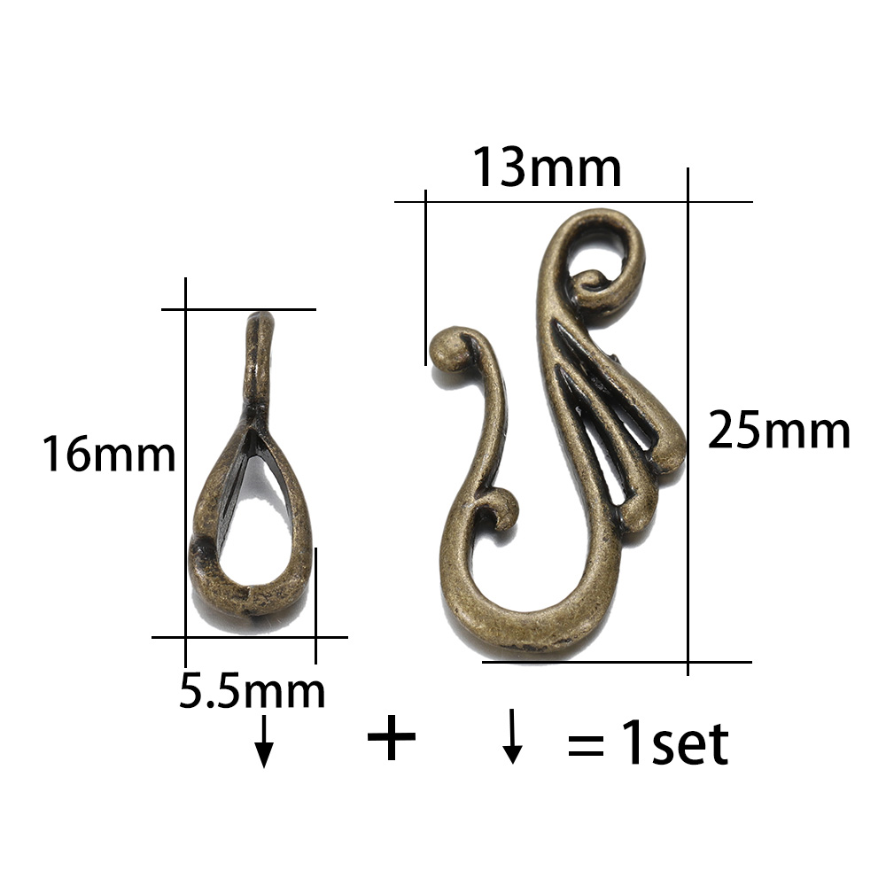10/20 sätze/lose Antike Bronze – Jewelry Making Notes Bewertung und Preis
