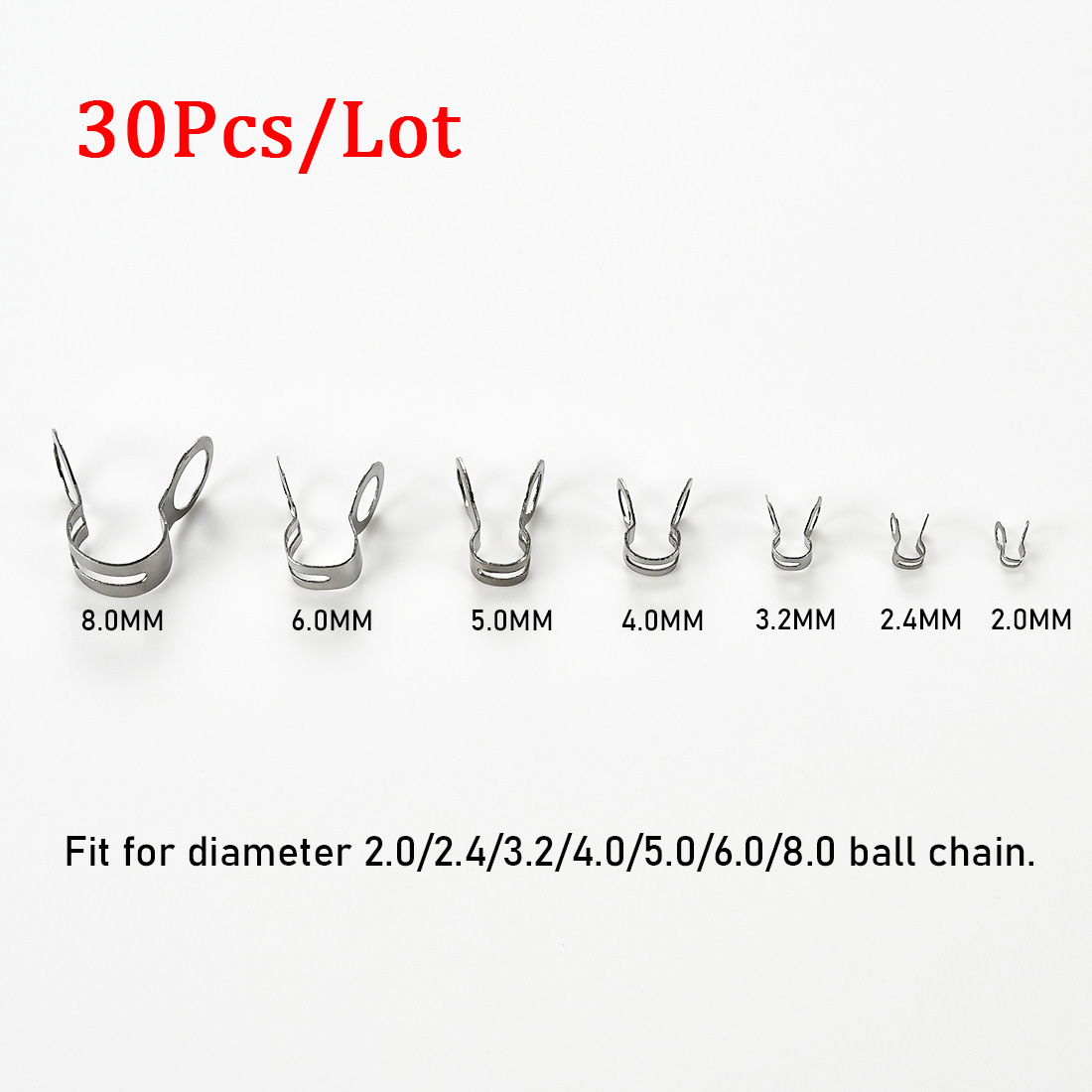 30 Stück Edelstahl-Kugelketten – Jewelry Making Class Bewertung und Preis