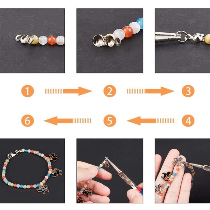 100 Stück Edelstahl Crimp Perl – Jewelry Making Knots For Clasps Bewertung und Preis