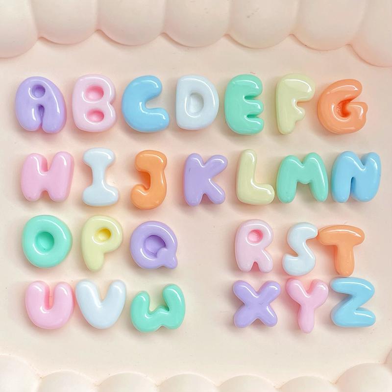 Neue Harz-Alphabet-Buchstabena – Jewelry Making Classes Bewertung und Preis