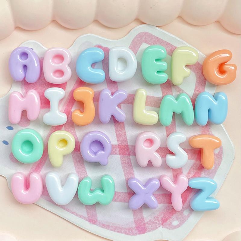 Neue Harz-Alphabet-Buchstabena – Jewelry Making Classes Bewertung und Preis