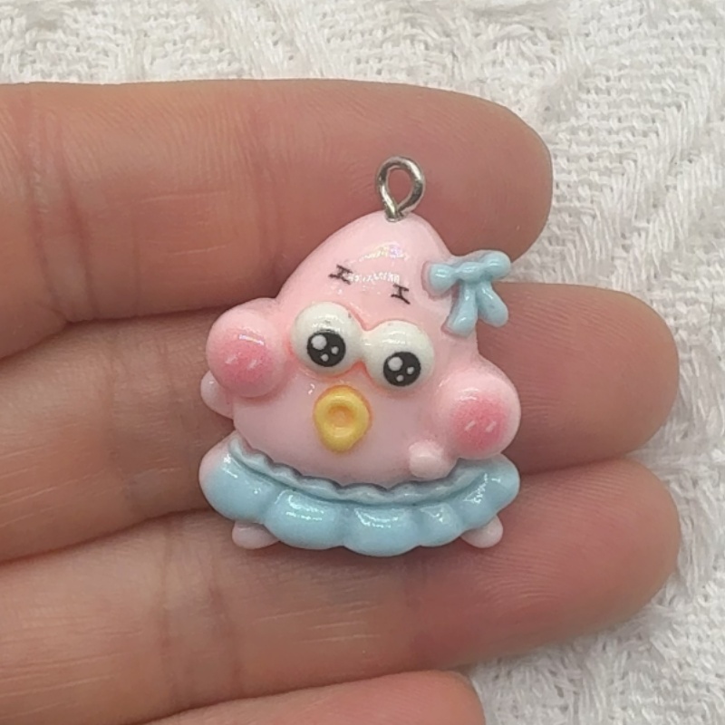 10 Stück Cartoon-Harzanhänger, – Jewelry Making Earrings Bewertung und Preis