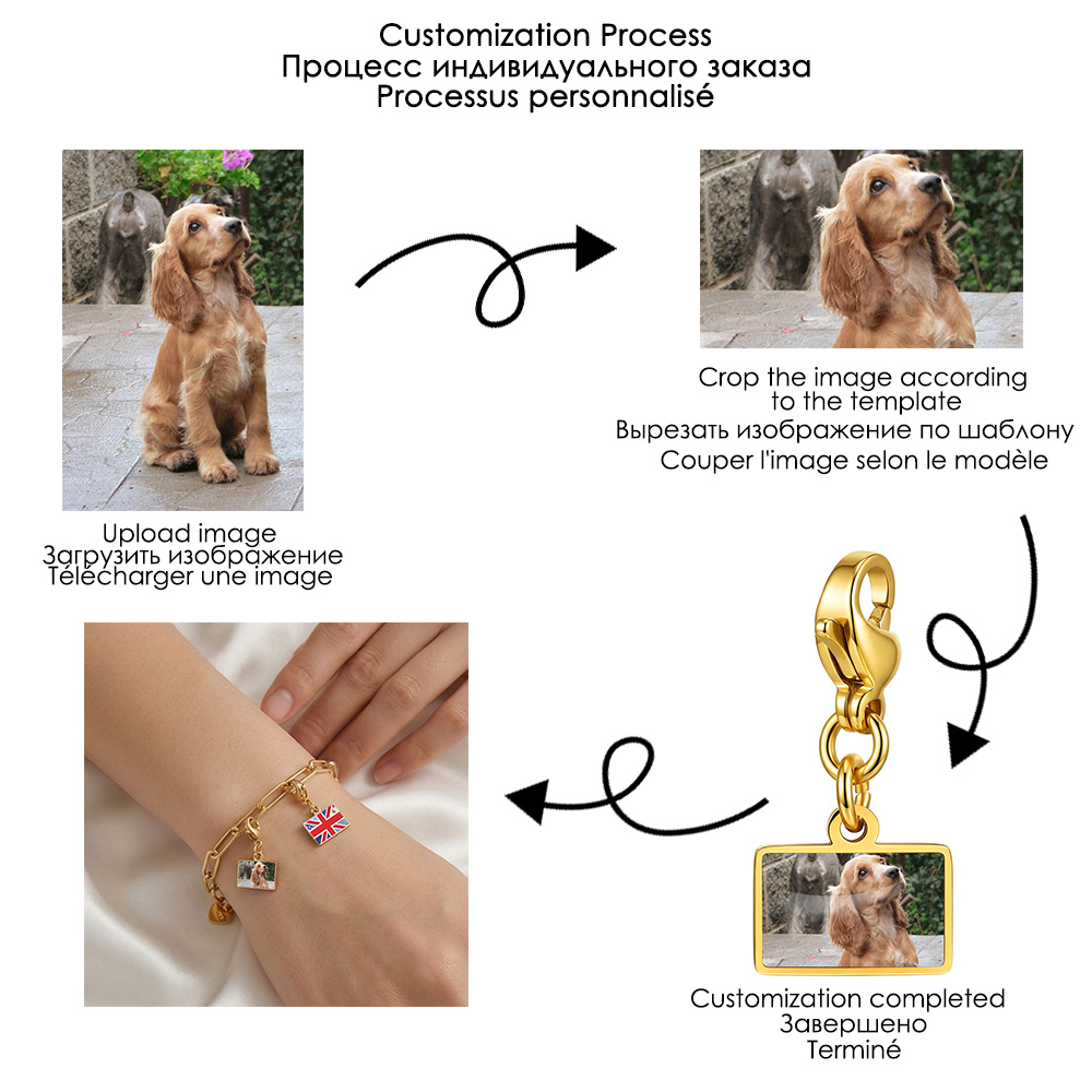 Modischer quadratischer Anhäng – Making Custom Jewelry Bewertung und Preis