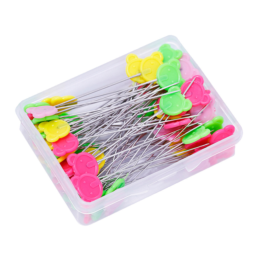 50 Stück Sortierte Farbige Fla – Head Pin Assorted Bewertung und Preis