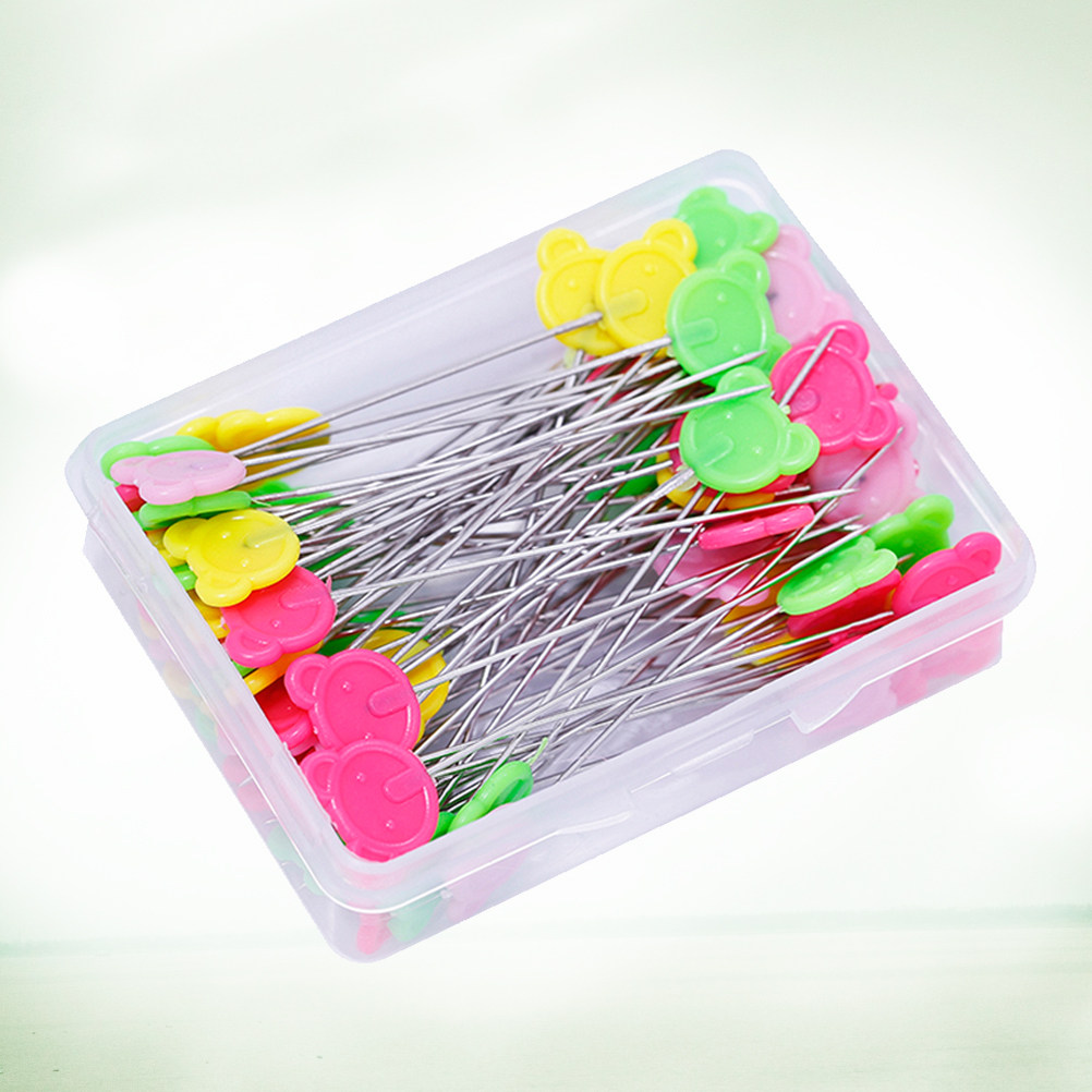 50 Stück Sortierte Farbige Fla – Head Pin Assorted Bewertung und Preis