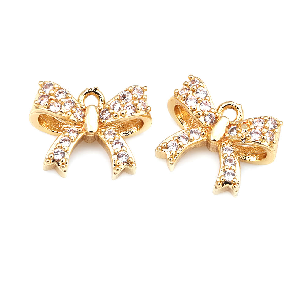 18K Goldfarbene Messing- und Z – Jewelry Making Knots Bewertung und Preis