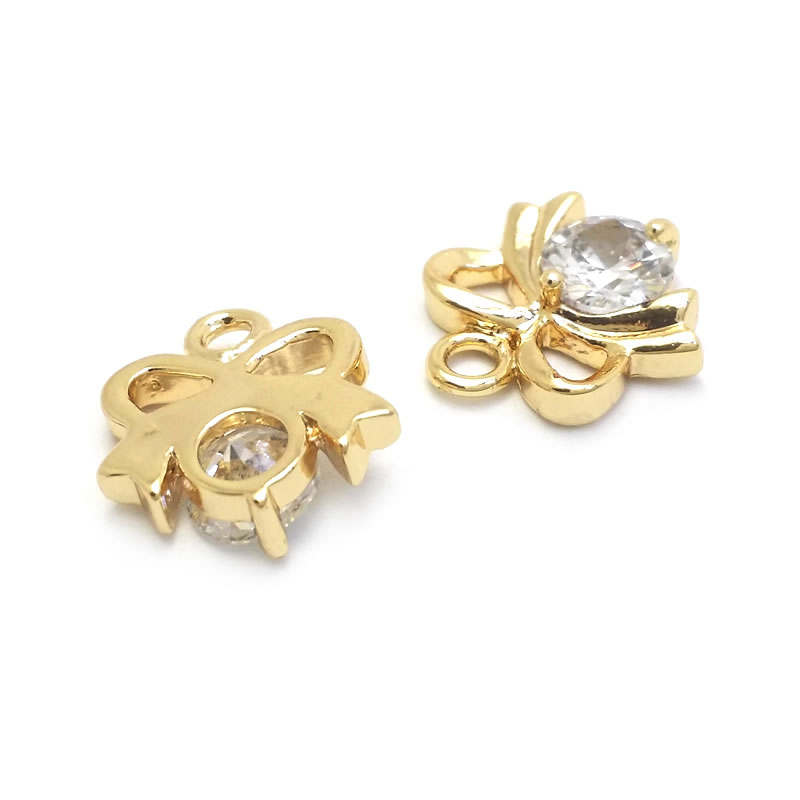 18K Goldfarbene Messing- und Z – Jewelry Making Knots Bewertung und Preis