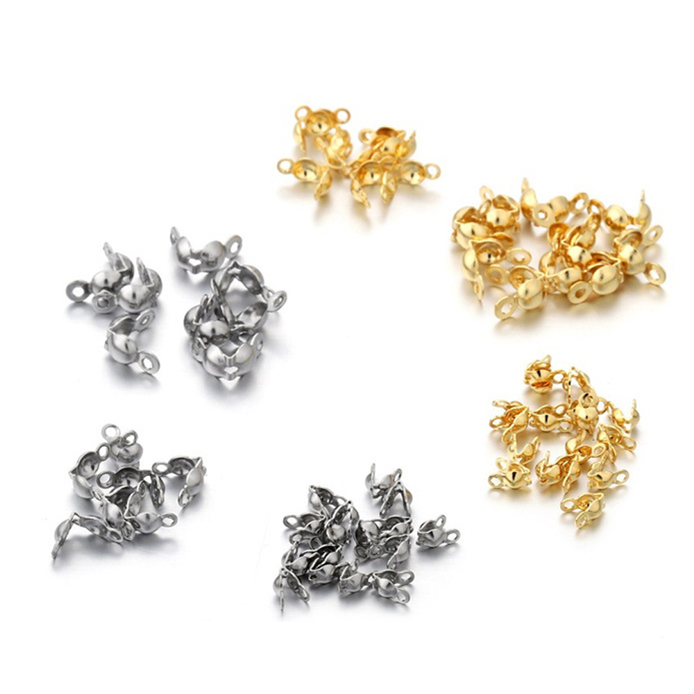 100 Stück Edelstahl vergoldet  – Jewelry Making Knots For Clasps Bewertung und Preis