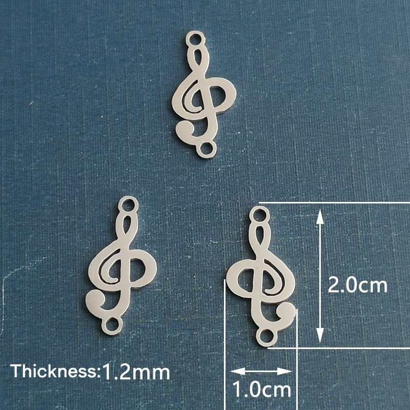 10 Stück/Set Spiegelpolierte E – Jewelry Making Notes Bewertung und Preis