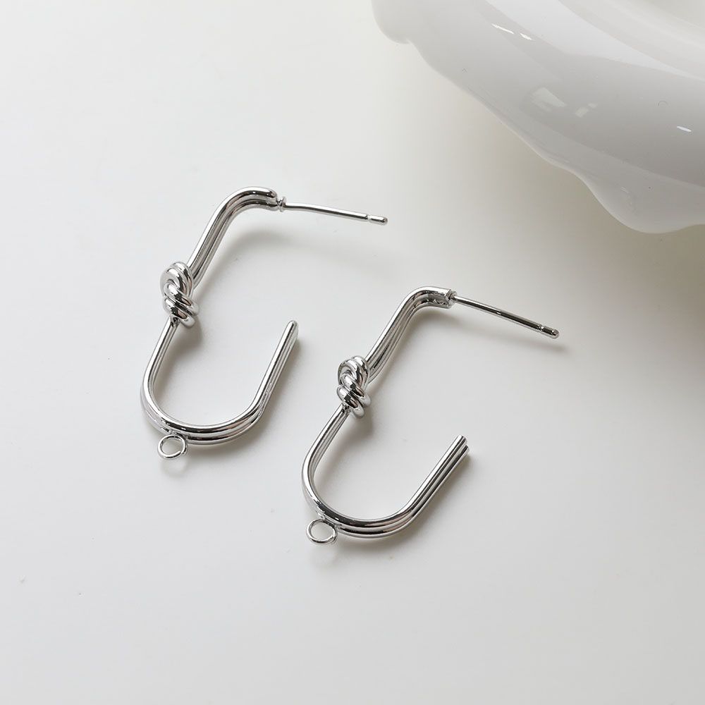 2 Stück zierliche U-förmige ge – Jewelry Making Knots Bewertung und Preis