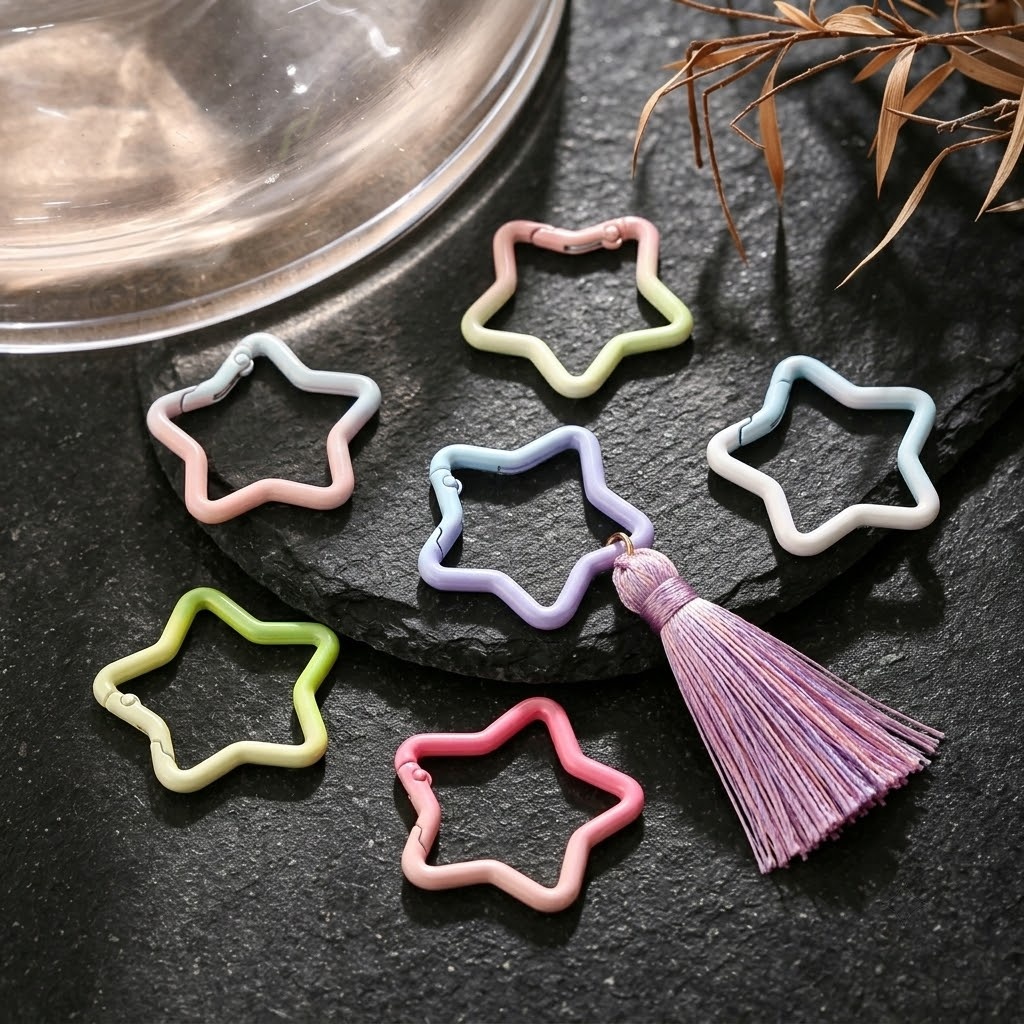 5 Stück Farbverlauf-Sternförmi – Jewelry Making Class Bewertung und Preis