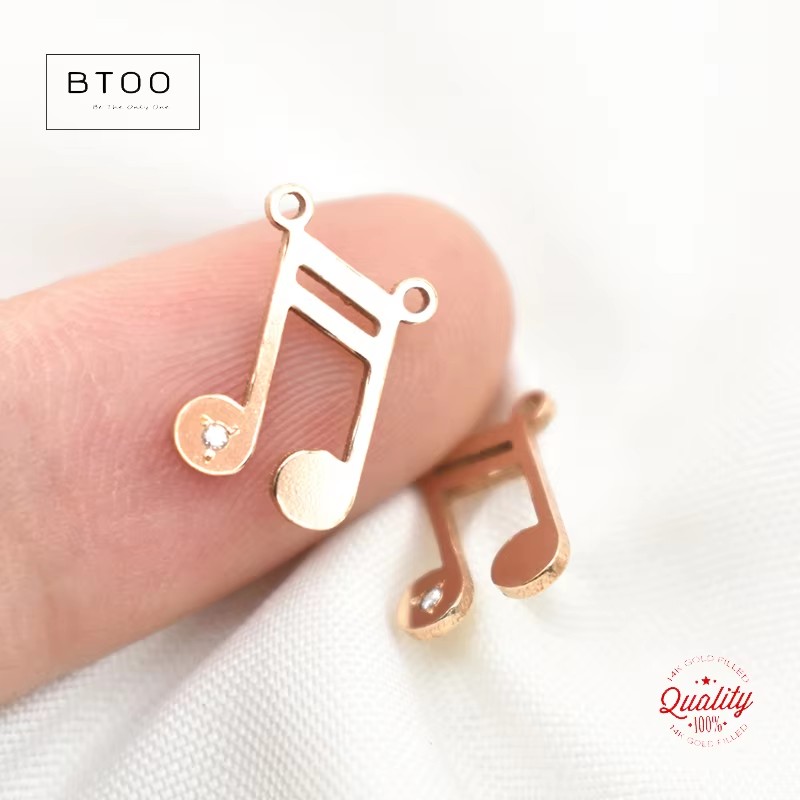 Musiknoten-Charm-Anhänger, anl – Jewelry Making Notes Bewertung und Preis